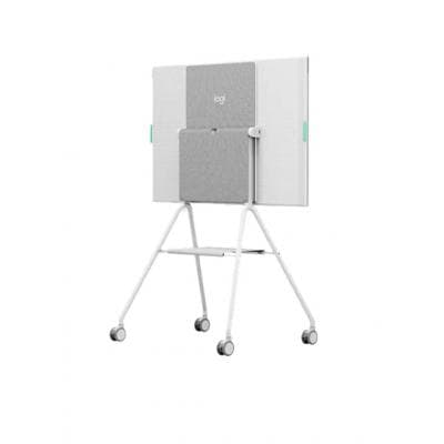 Logitech Rally Board 65 Cart - OFF White 3